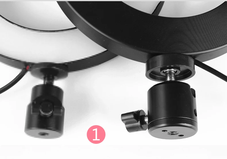 Dimmable LED Studio Camera Ring Light Photo Phone Video Light Annular Lamp With Tripods Selfie Stick Ring Fill Light For Canon - ANKUX Tech Co., Ltd