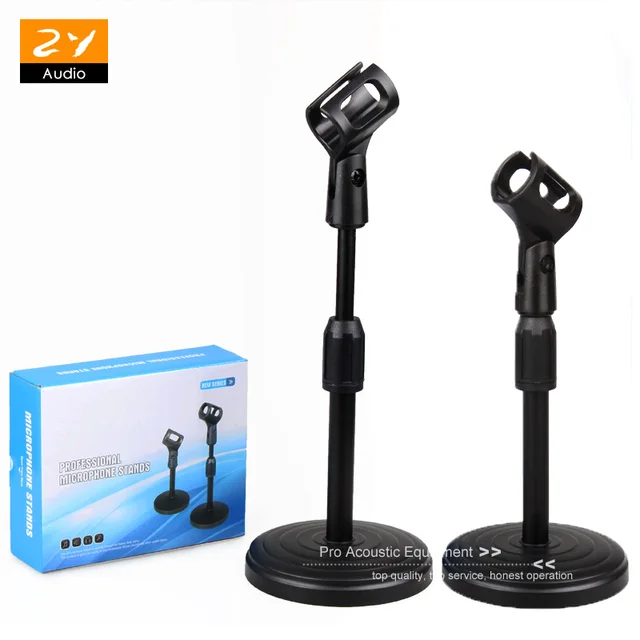 Free Shipping Universal Adjule Metal Desktop Tabletop Stand Universal Adjule Metal Desktop Tabletop Stand Microphone Mic Holder For Shure Sm57 Sm