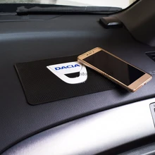 Автомобильный Стайлинг Противоскользящий коврик интерьерные аксессуары нескользящий коврик подходит для DACIA Logan 2 MCV Sandero Stepway Duster Lodgy Dokker