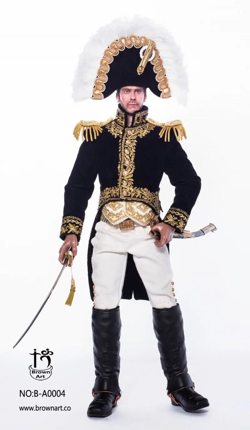 Brown Art 1//6 Scale B-A0004 Napoleon Series Marshal of France Cloak Model