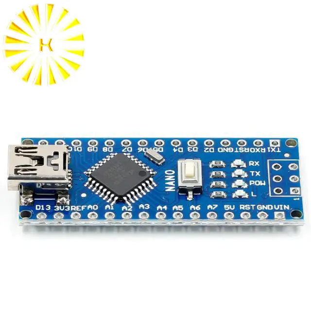 Nano Mini USB с Загрузчиком совместимый контроллер 3 0 CH340 драйвер 16 МГц v3.0 ATMEGA328P для