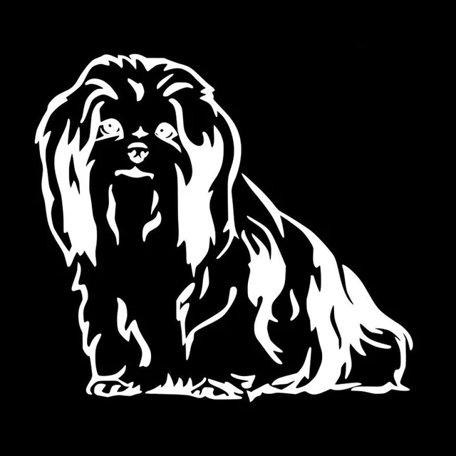 Shih Tzu Stencil