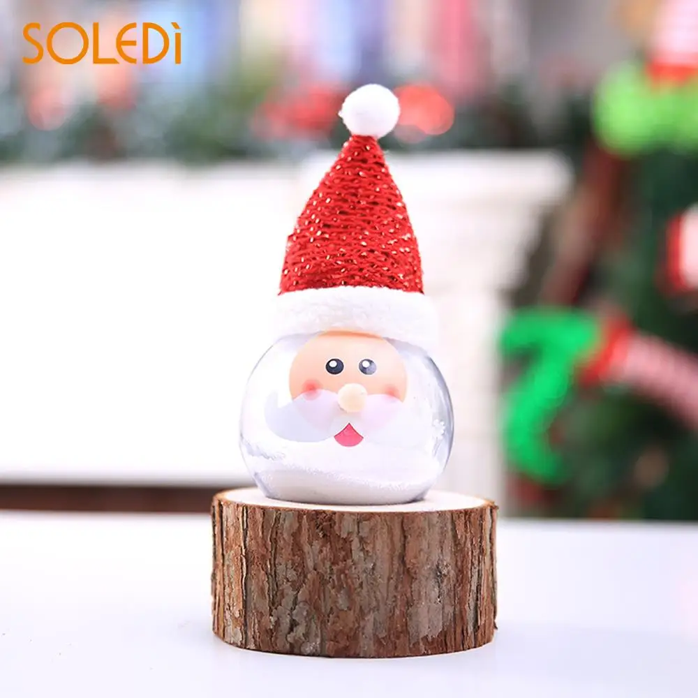 2018 Christmas Tree Hanging Beautiful Foam Particles Snowman Pendant 