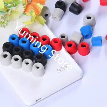 

12 pcs T100 T200 T300 T400 Earphone tips Memory Foam Sponge ear pads for headphones almohadilla auriculares Headset accessories