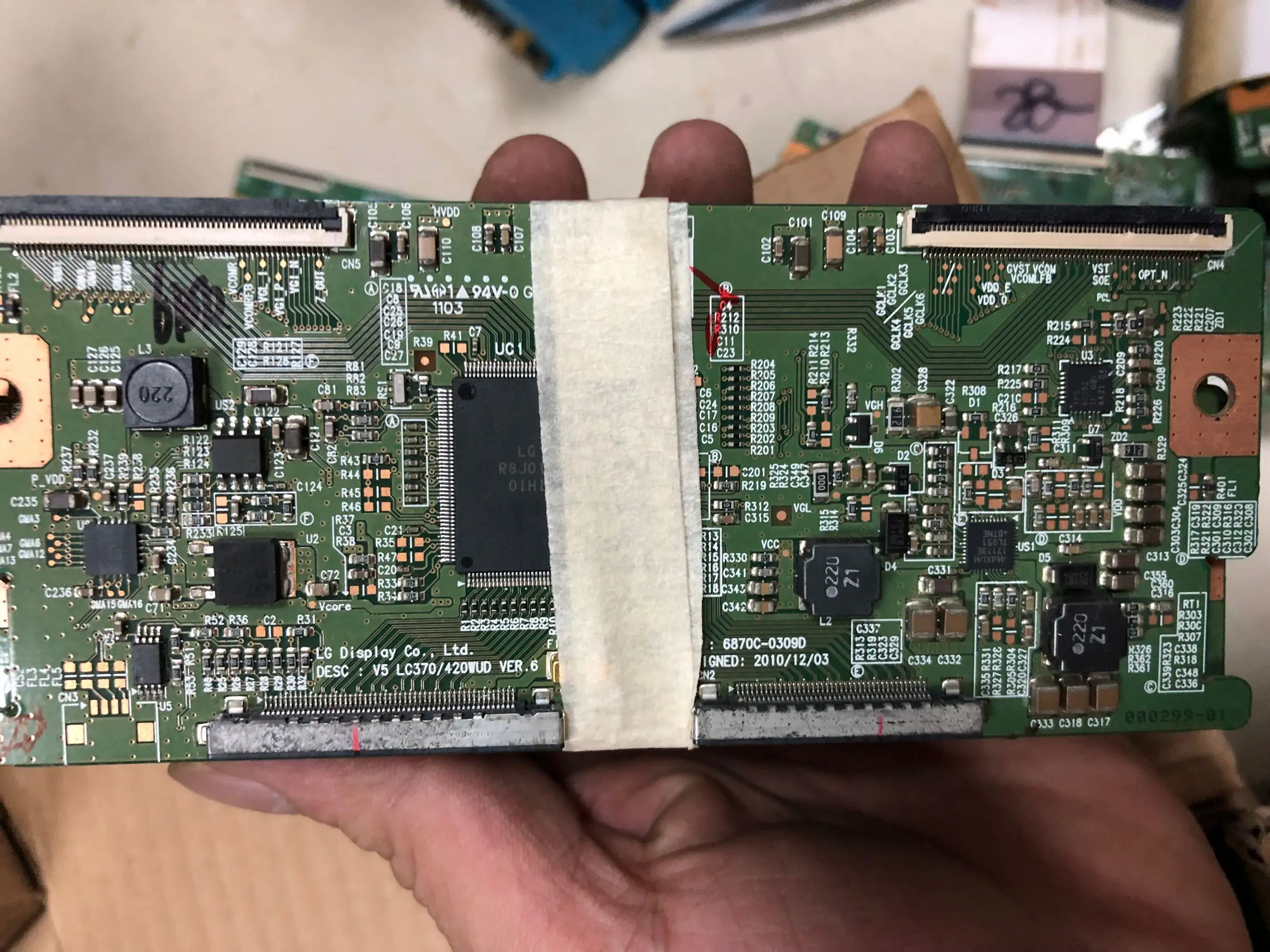 

ЖК-плата 6870C-0309A 6870C-0309D LC370/420WUD VER.6 логическая плата со стандартным подключением