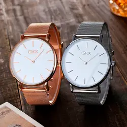 CMK для женщин наручные часы повседневные кварцевые нержавеющая сталь ремешок аналоговый дамы часы модные часы 2019 Relogio Feminino