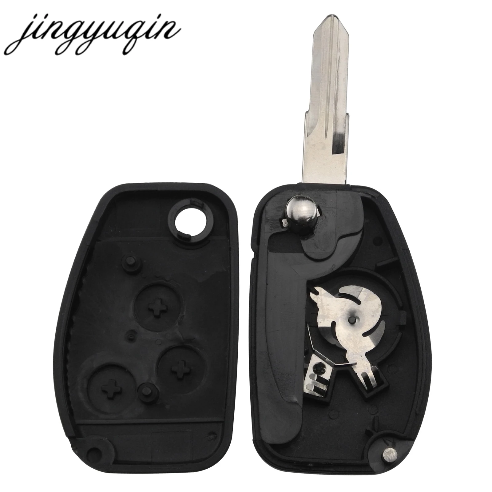 Чехол брелок с 3 кнопками для Renault Kangoo Clio DACIA Logan Sandero дистанционным