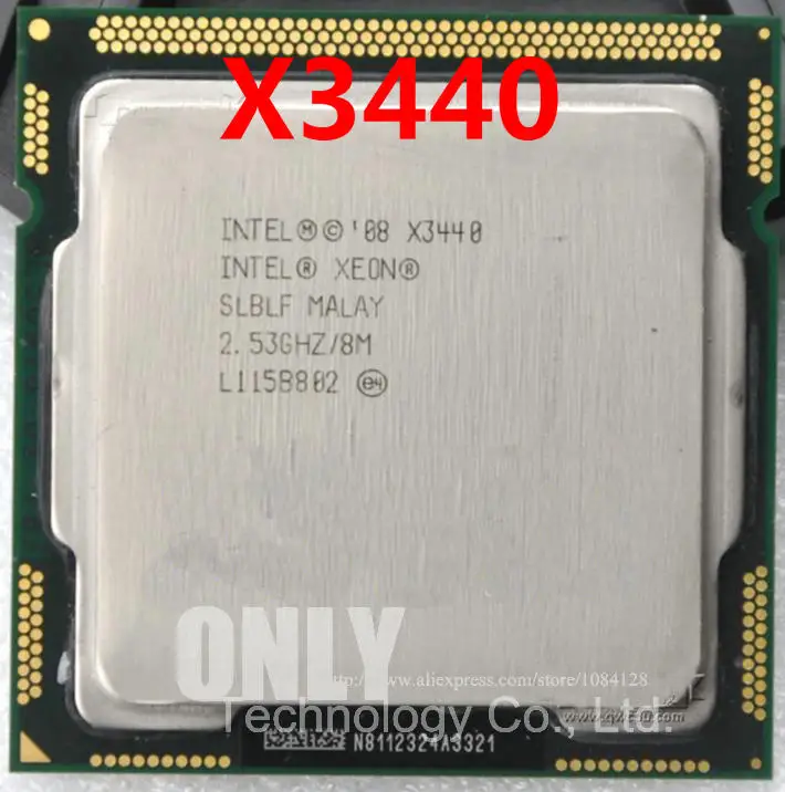 

Free shipping intle Processor Xeon X3440 cpu, / 2.53GHz / LGA1156 / 8MB /Quad-Core / I5 650 i5 750 i5-760