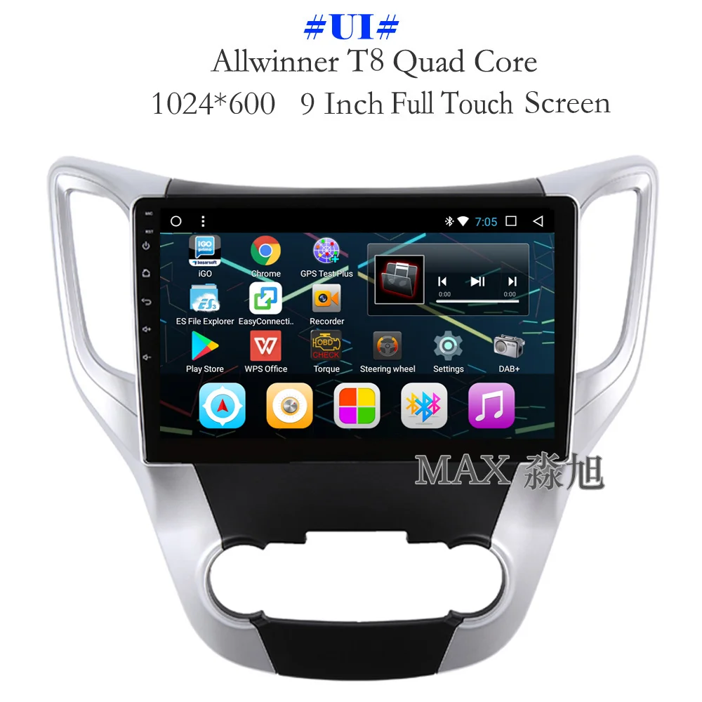 Cheap MAX IPS Screen 2G 32G Android 8.1 Car DVD Player For Changan CS35 / Chana CS35 Car Radio RDS Free Maps 4G WiFi Bluetooth Call 2