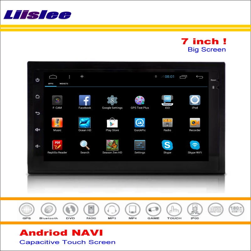 Liislee автомобильный Android-навигатор Nav навигации Системы для Nissan Navara D40/Frontier 2005~ 2009 радио мультимедиа видео(без DVD плеер