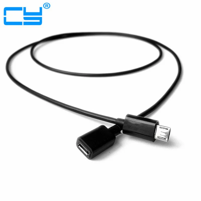 Mikro usb uzatma kablosu Adaptörü Tam Pin Bağlı 5pin mikro usb Erkek dişi  uzatma Veri şarj aleti kablosu 0.5 m/1 m - AliExpress