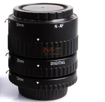 

Meike Auto Focus AF Macro Extension Tube Set Autofocus for Nikon D-SLR Camera