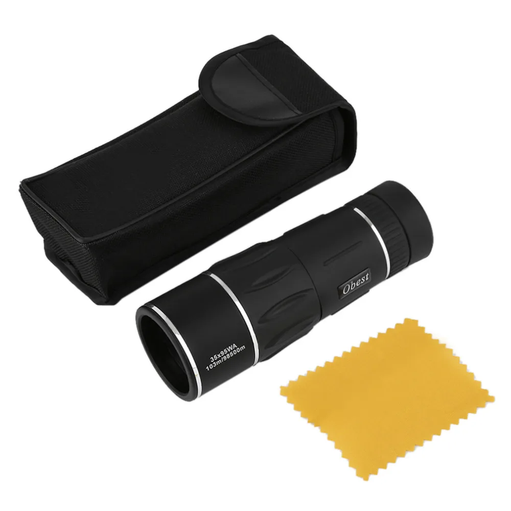 35X95 المزدوج التركيز التكبير البصرية عدسة أحادي تلسكوب مناظير متعددة طلاء العدسات المزدوج التركيز البصرية عدسة يوم