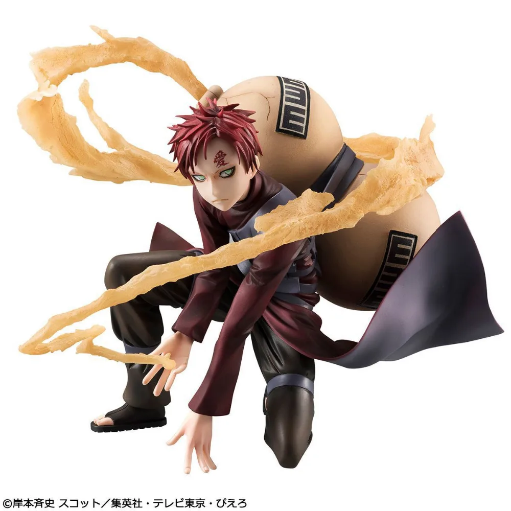 Naruto Gaara PVC Gambar Mainan Koleksi Hadiah Natal Dengan Kotak 15