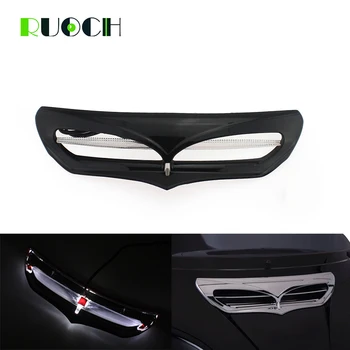 

Motorcycle Faring Intake Vent Accent w/ LED Light For Harley Electra Glide Ultra Classic Road King FLHR 2014-2017