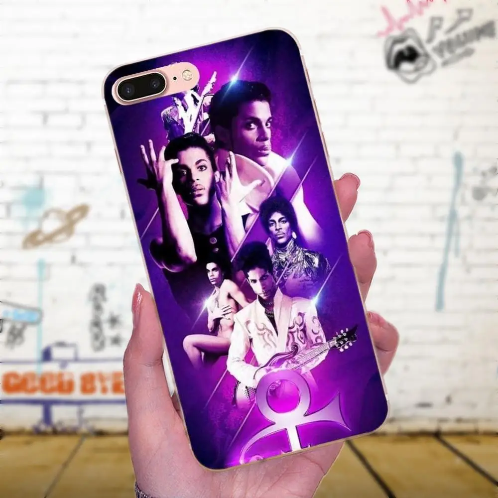 Prince Rogers Nelson Smart для Apple iPhone X XS Max XR 4 4S 5 5C 5S SE 6 6S 7 8 Plus Мягкий Силиконовый ТПУ
