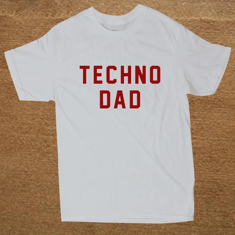 New Funny TECHNO DAD FATHER BABY MUSIC LIFE T Shirt Men Funny Tshirt Man Clothing Short Sleeve Camisetas T-shirt New Funny TECHNO DAD FATHER BABY MUSIC LIFE T Shirt Men Funny Tshirt Man Clothing Short Sleeve Camisetas T-shirt