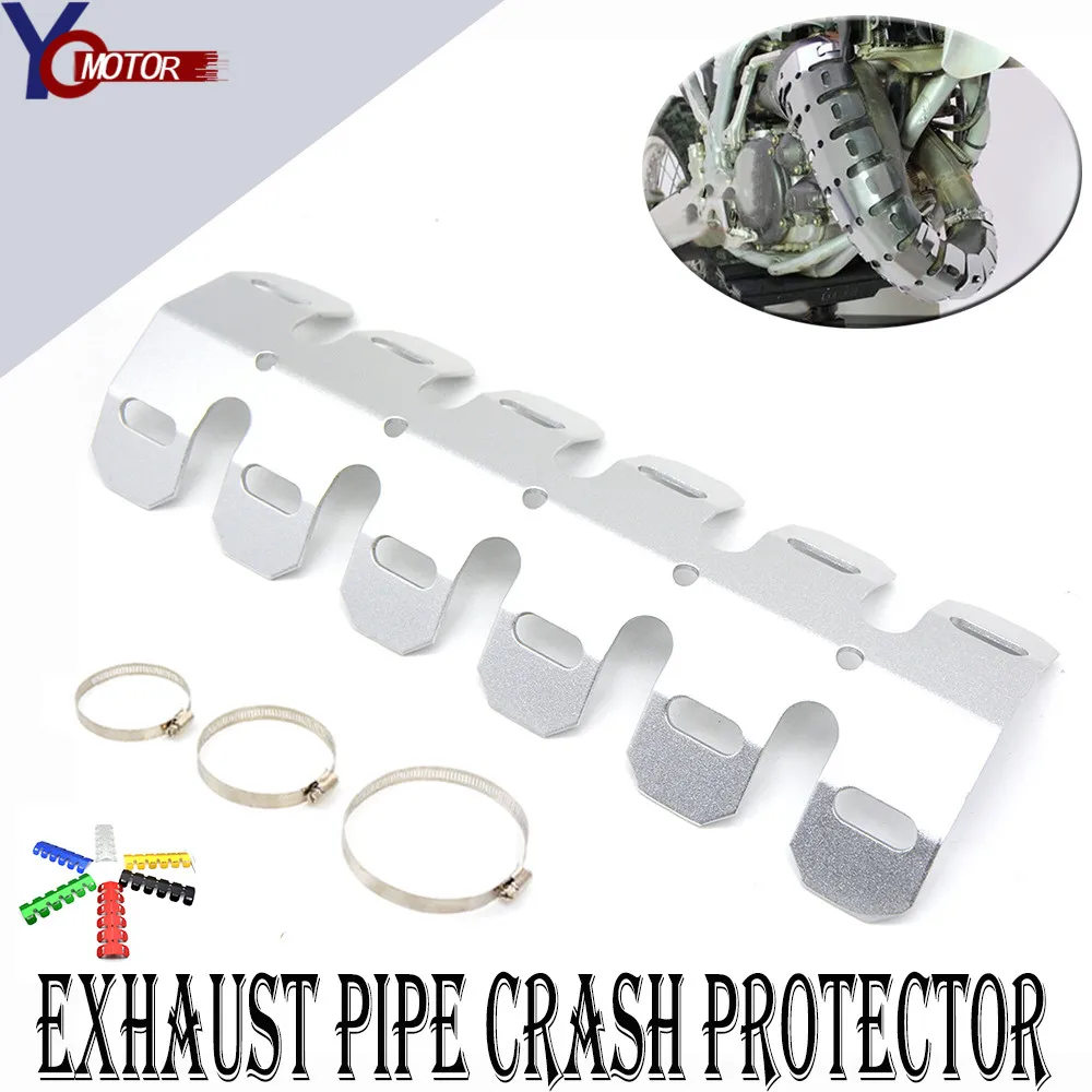 

FOR DUCATI MONSTER 696 796 796 848 KTM DUKE200/390/690 Motorcycle Front Manifolds Exhaust Shield Protector Cover Heat Protection
