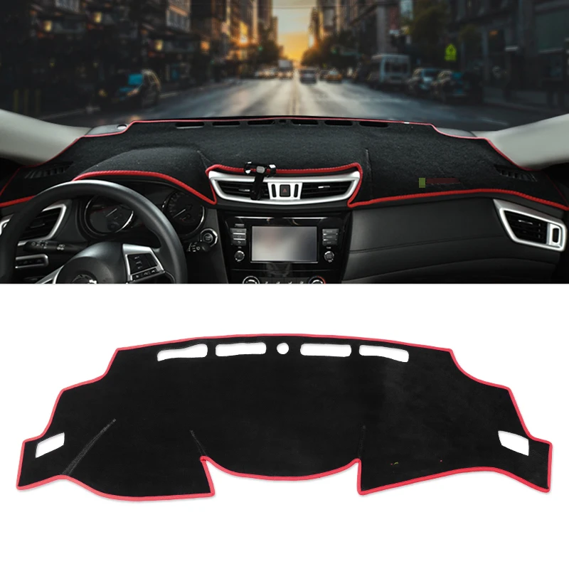 

1pcs For Nissan Xtrail X-Trail T32 2014-2018 Dashboard Cover Dashmat Dash Mat Sun Shade Dash Board Cover Carpet