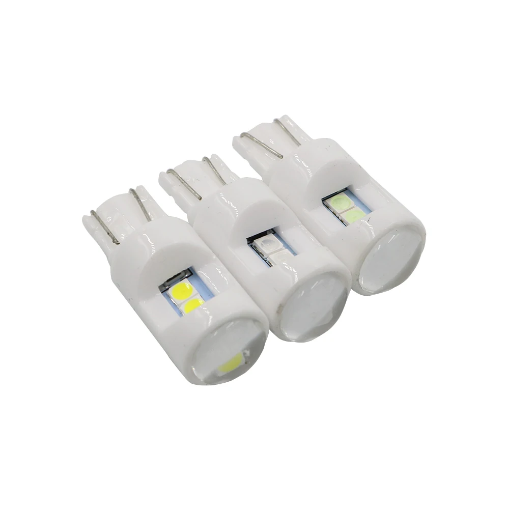 YSY 200x новая керамика T10/W5W 3030 6SMD светодиодный белый голубой лед 12 V Авто moto просвет разрешение на парковку пластина лампы для фар