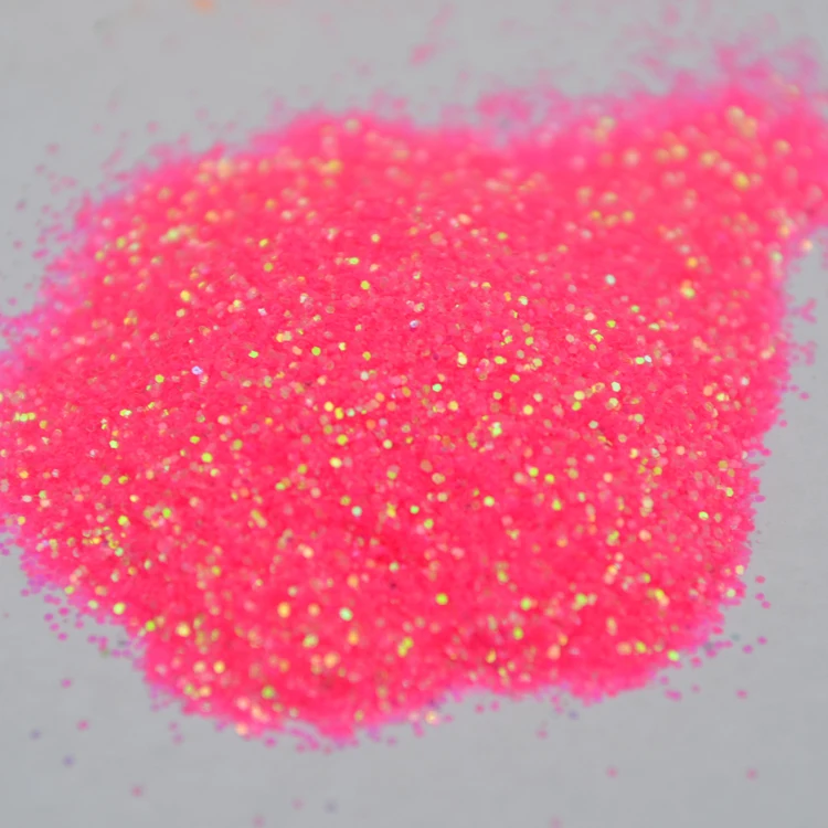 100 г устойчивая к растворению голографическая Лазерная розовая блестки пудра для век Косметическая Пыль для лица и тела