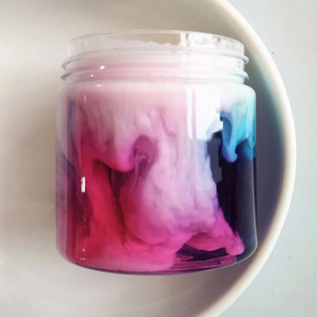 120ml Multi Color Mixing Cloud Slime Squishy Putty ASMR Stress Kids Toy Gift New