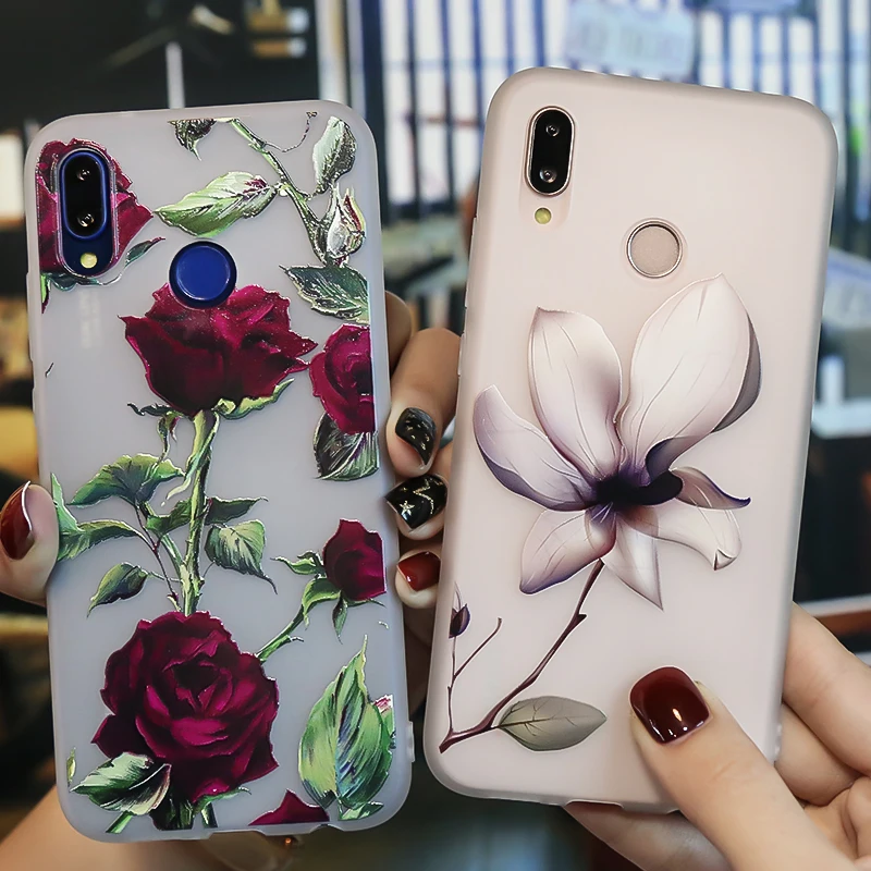 

3D Relief Huawei P20 Lite case Cover P8 P9 Lite 2017 Huawei P10 P Smart Plus Case Silicon Cover Huawei Mate 20 Pro Case Funda