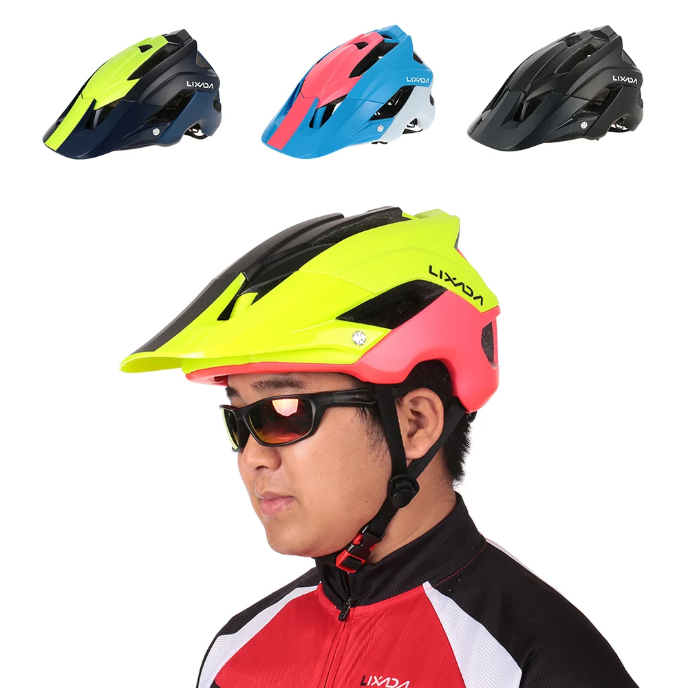​Lixada Bicycle Helmets MTB Bike Road Helmet Ultra-lightweight Mountain Cycling Bicycle Helmet Sports Safety Protective Helmet