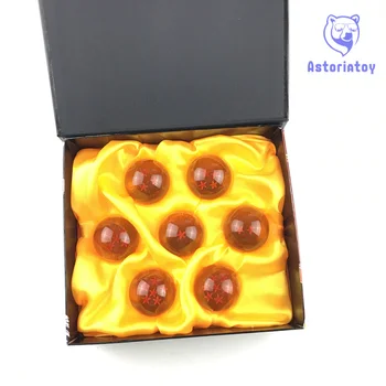 

7pcs/lot 4.2CM Dragon Ball Z 7 Stars Crystal Balls DragonBall Ball Complete Set New in box retail/Wholesale Free Shipping