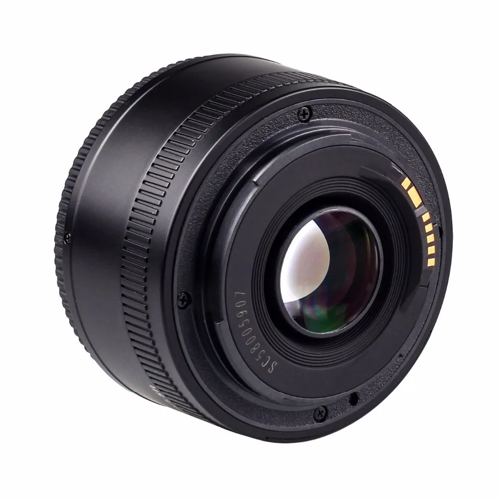 YONGNUO YN50mm f1.8 YN EF 50 мм f/1,8 AF/объектив MF с большой апертурой Автофокус для Canon EOS DSLR камер