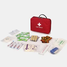 Портативный аптечка аварийная медицинская сумка водонепроницаемый автомобильный набор сумка открытый спасательный комплект для путешествий пустая сумка Прочный