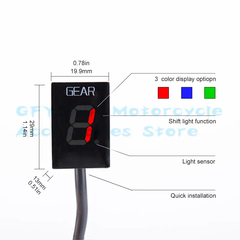 Moto gear индикатор для Honda X4 X 4 1997-2003 2001 2002 мотобайк 1-6 уровень скорости цифровой измеритель мотоцикл Plug& Play аксессуары