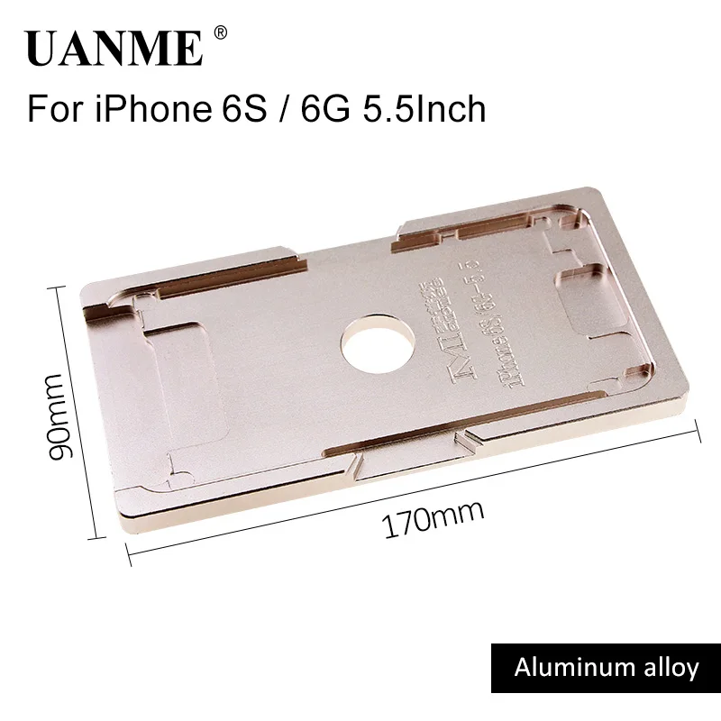 UANME формы для сжатия Рамка для iPhone 5 5S 5C 6 6s 6 Plus 6s плюс 7 7 Plus 8 8 P X Repair Tool Kit