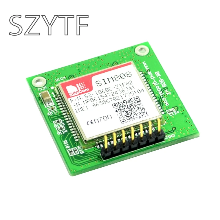 GSM gps SIM808 коммутационная плата, SIM808 основная плата, 2 в 1 четырехдиапазонный GSMGPRS модуль Встроенный gps Bluetooth модуль