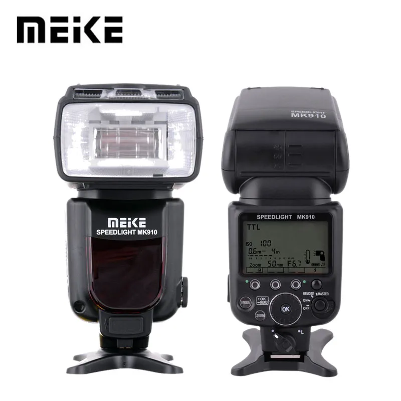 Meike MK910 i - TTL flash-speedlite HSS   Nikon SB900 D800 D810 D7000 D5300 D5200 D5100 D3200 D3100 D3000 
