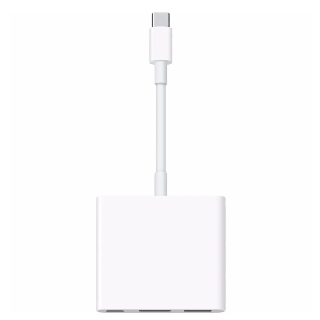 Тип-C Кабельный адаптер-переходник для Apple USB-C цифровой av-адаптер с несколькими портами MJ1K2AM/HDMI& USB FW3