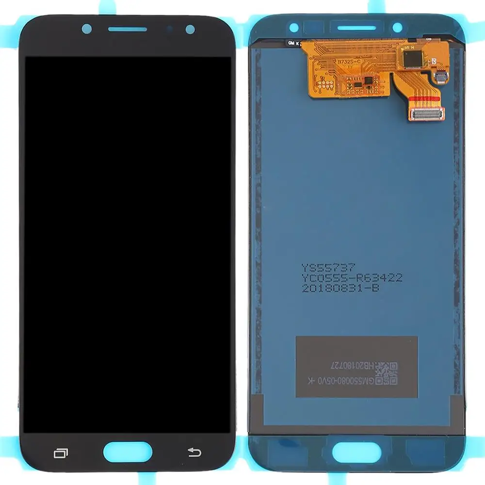 Tanie 2019 komplet ekranu LCD i Digitizer (materiał TFT) do Samsung Galaxy J7 (2017), J730F DS, J730FM DS (czarny)