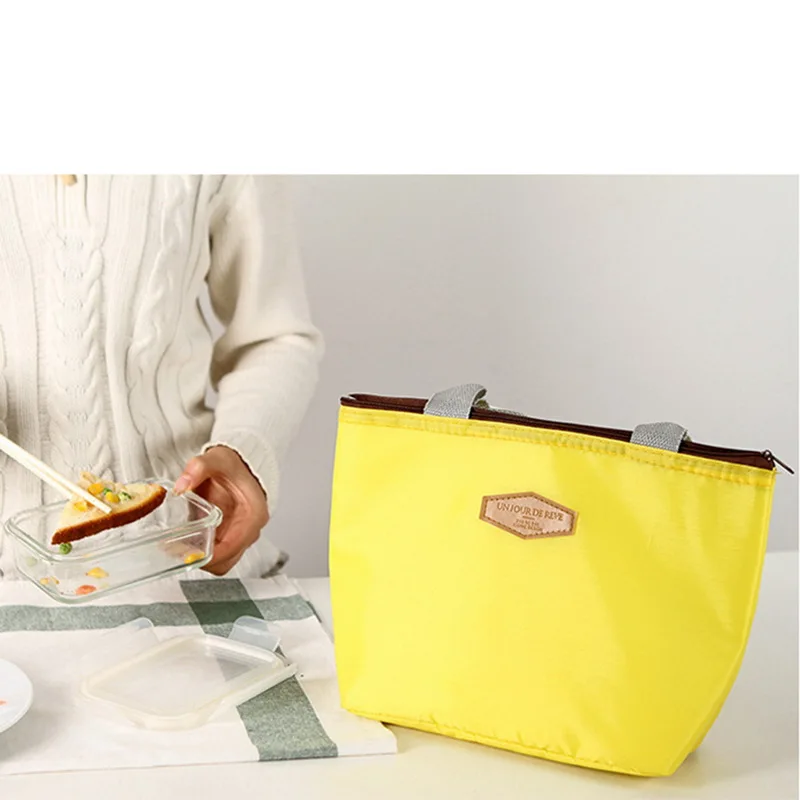 

Multifunction Thermos Lunch Bag Bento Food Container Portable Lunch Box Kids Students Picnic Camping Insulated Lunch Bag