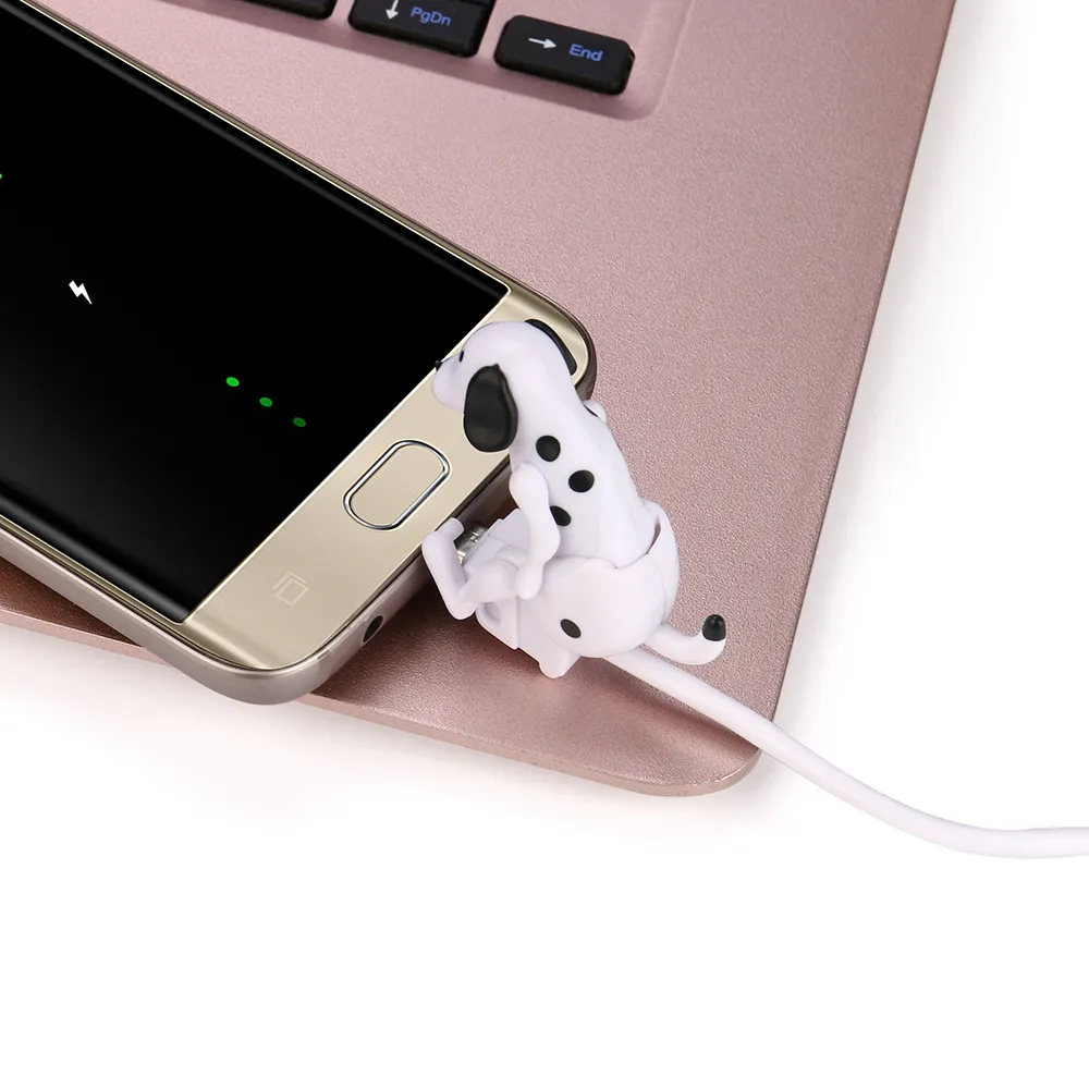 

Universal Quick Durable Portable Protection Mini Humping Spot Dog Toy Smartphone Cable Charger Data 1M Charging Line Home Travel
