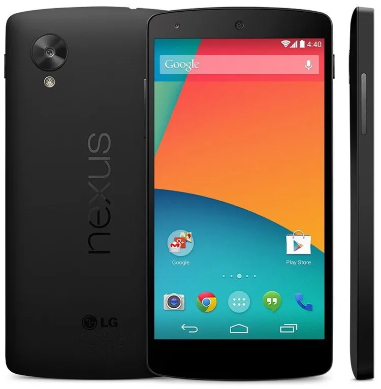 Google LG Nexus 5 D820 D821 EU edition сотовый телефон 3g 4G lte gps NFC четырехъядерный 2 Гб 16 г 32 г 4,95 ''сенсорный разблокированный телефон