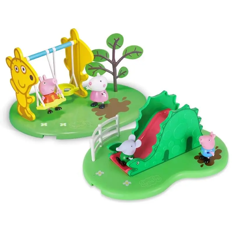 2019 подлинный Свинка Пеппа игрушка Моделирование PEPPA Джордж кукла Счастливый