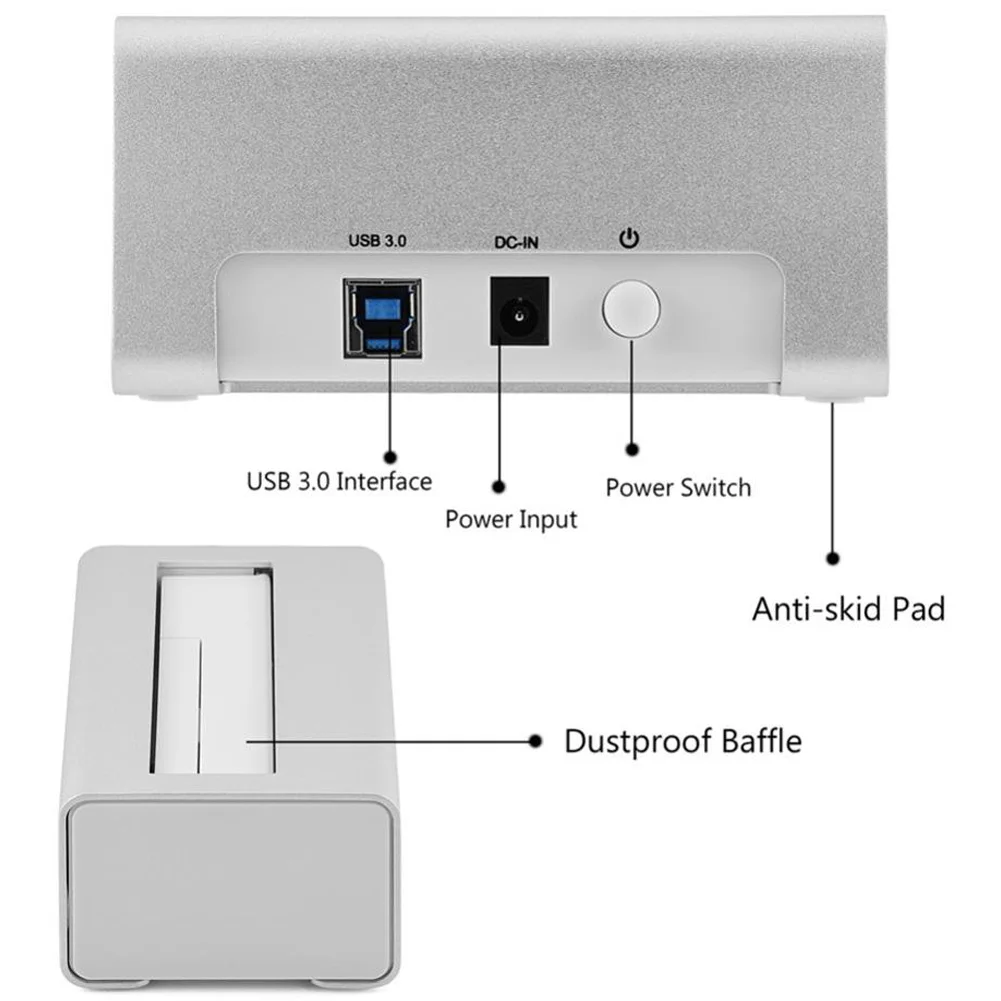OIMASTER США Plug USAP HDD док-станция 5 Гбит/с супер скорость USB 3,0 на SATA жесткий диск Док-станция для 2,5 дюймов/3,5 дюймов