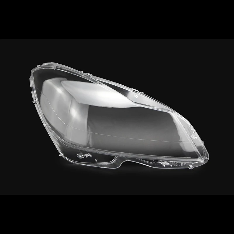 

For Mercedes Benz W204 C180 C200 C260 11-13 1PC Headlight Fog Light Grills Transparent Car Front Bumper Fog Lamp Cover