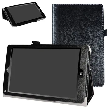 

New Folio Stand Cover Flip PU Leather Shockproof Case For 8.0" NuVision TM800P610L TM800W610L Signature Edition Tablet 2016