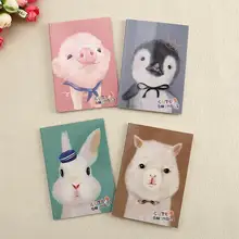 300 шт милые животные блокнот милый блокнот портативные дневники-планировщики корейские канцелярские товары офисные школьные принадлежности canetas