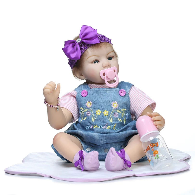2016 Cotton Body Reborn Babies Lifelike Princess Girls Doll Toy Rooted Mohair Gift For Baby Reborn Poupon Brinquedos New Year 2016 Cotton Body Reborn Babies Lifelike Princess Girls Doll Toy Rooted Mohair Gift For Baby Reborn Poupon Brinquedos New Year