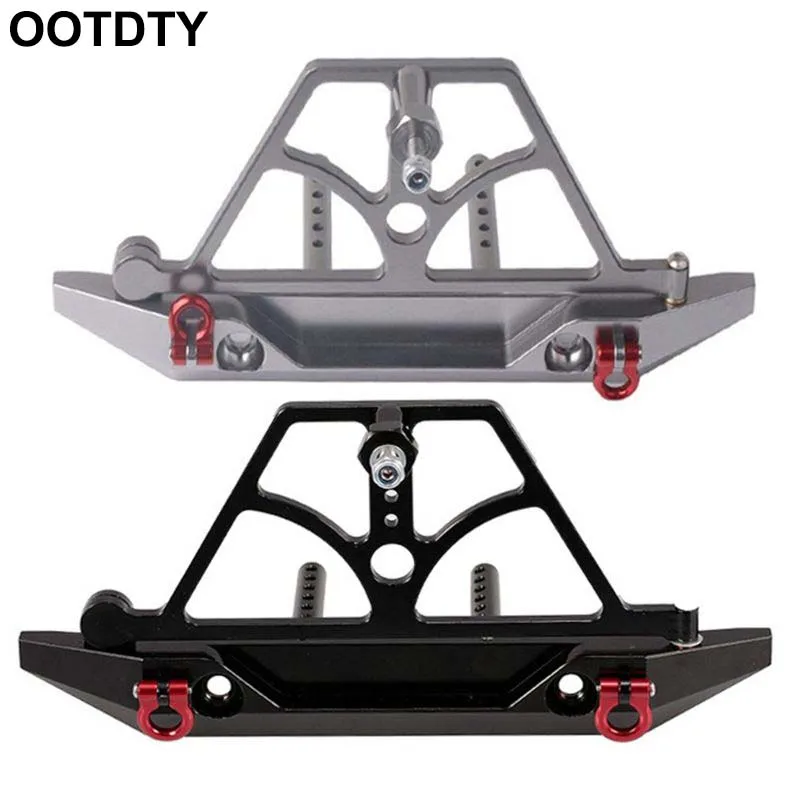 

Metal Front Rear Bumper for 1/10 RC Crawler Car Axial SCX10 90046 TRX4