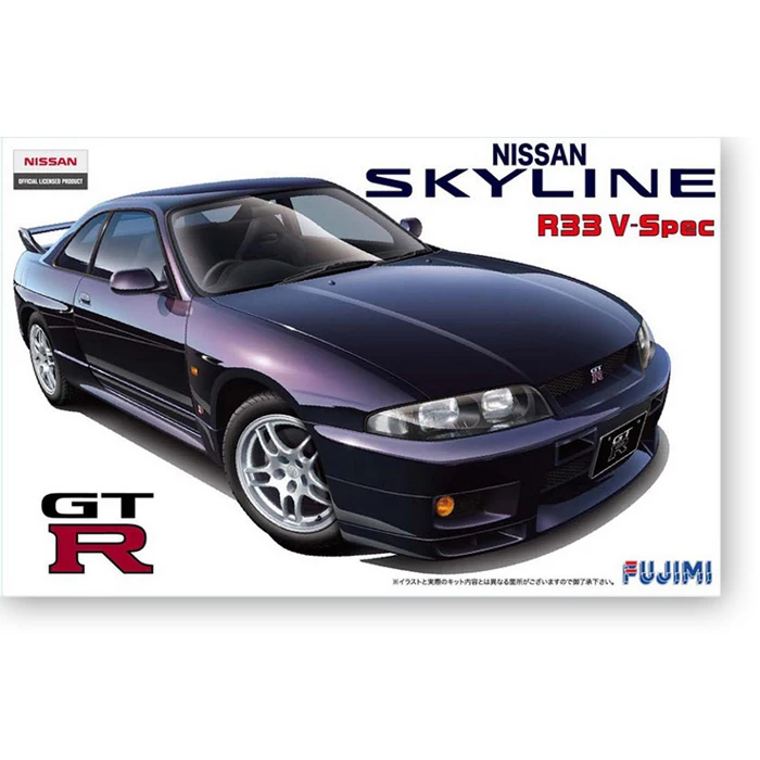

1/24 Japan Skyline R33 Gt-RV-spec (03882)