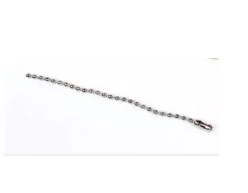 

1500pcs/lot 2.4mm Ball Bead Chains Fits KeyRing/Key Chain/Dolls/Label Hand Tag Connector DIY Jewelry 15CM