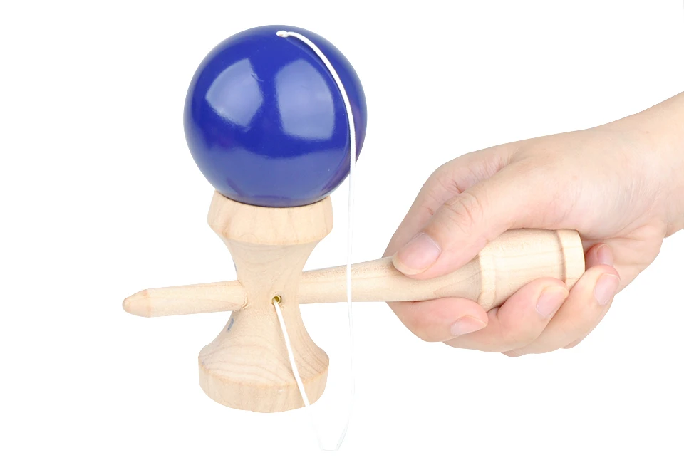 MITOYS Kendama деревянные игрушки спортивная игрушка для игр на открытом воздухе шары умелые жонглирование мяч игрушка для детей струны Профессиональный Размер 18,5 см